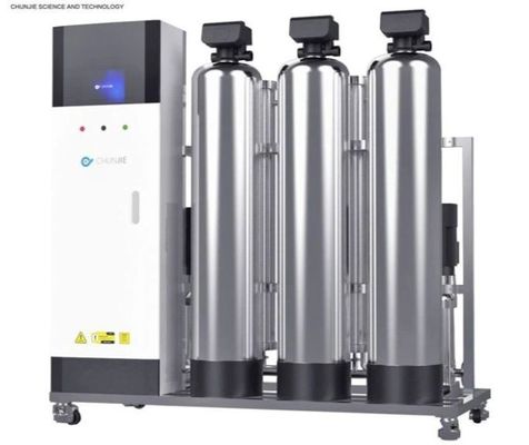 গুণ জৈবিক অতি বিশুদ্ধ জল সিস্টেম 300L/H থেকে 1500L/H ফার্মাসিউটিক্যাল জল চিকিত্সা সরঞ্জাম কারখানা